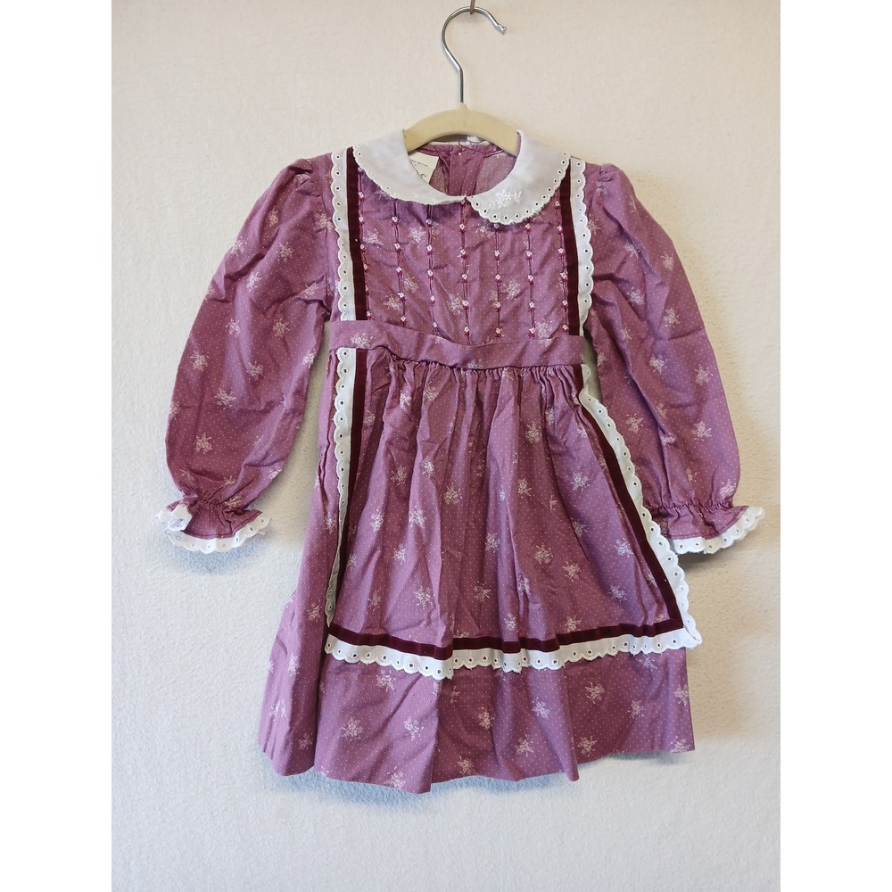 Polly flinders cottagecore Victorian prairie dress size 4 girls